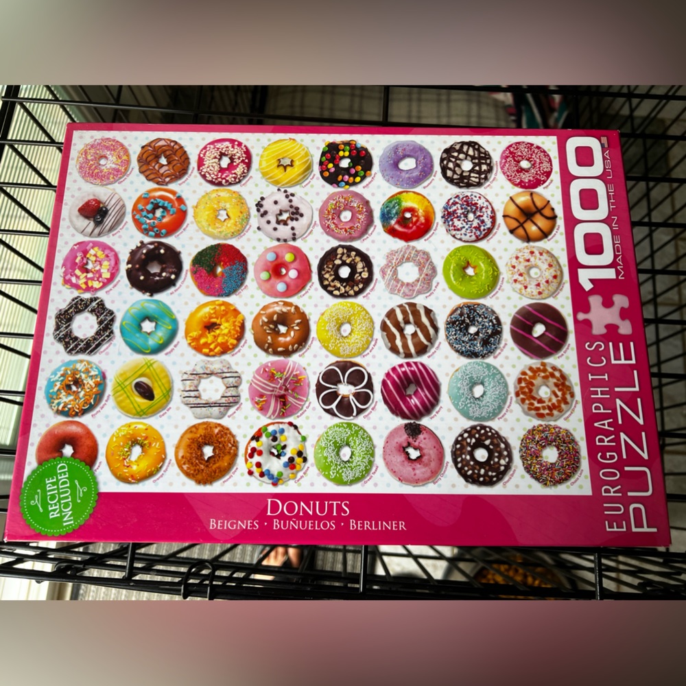 1000 piece puzzle - DONUTS!!!